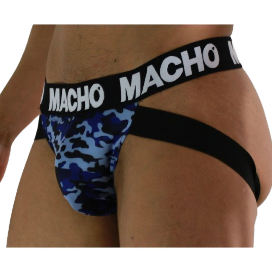 MACHO - MX28MA JOCK MILITAR AZUL XL - Imagen 2