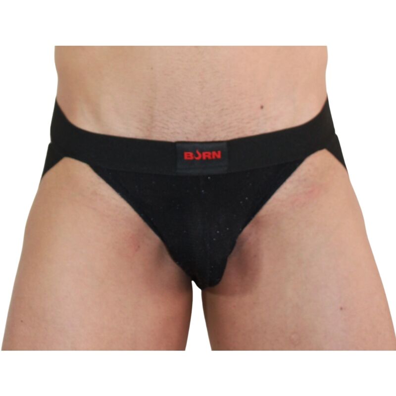 BURN - 003 JOCK BRILLANTE NEGRO M - Imagen 2