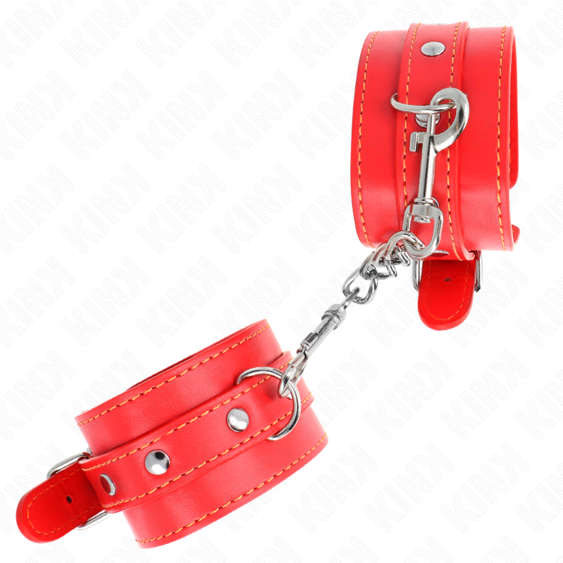KINK - MUÑEQUERAS FINAS ROJO AJUSTABLE 21-33 CM - Imagen 4