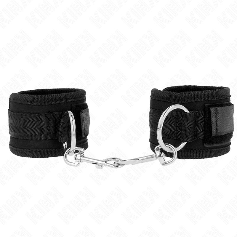KINK - MUÑEQUERAS NEGRO AJUSTABLE 18-35 CM X 6 CM - Imagen 2