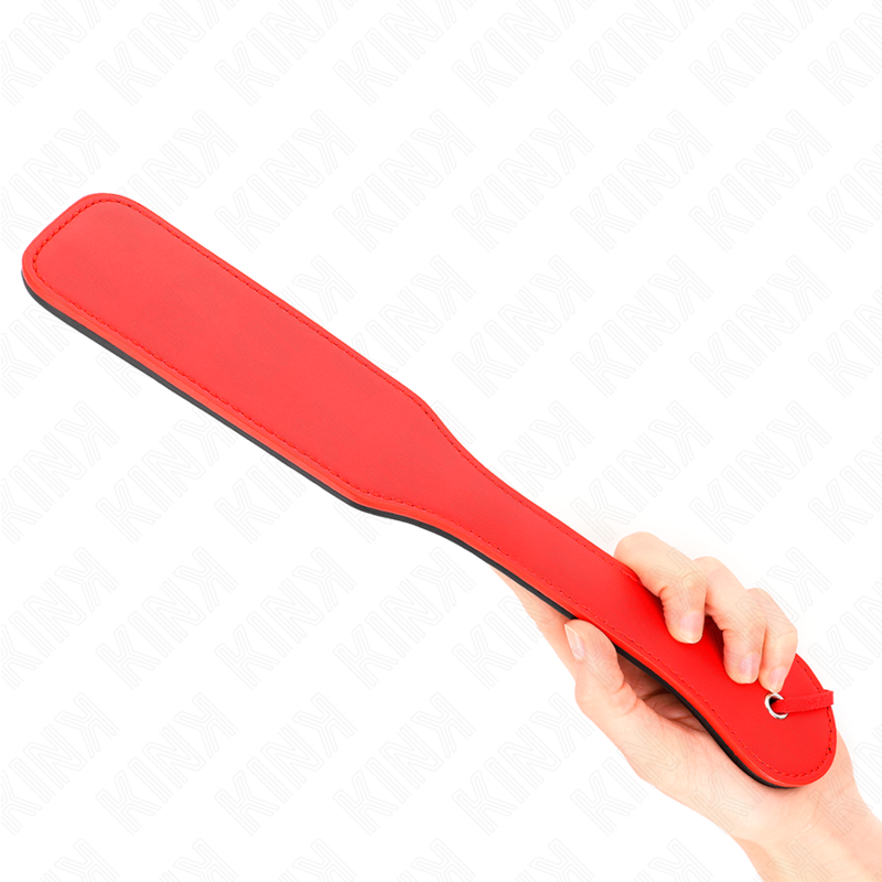 KINK - PALA DE DOS CARAS ROJO Y NEGRO 32 X 6 CM - Imagen 2