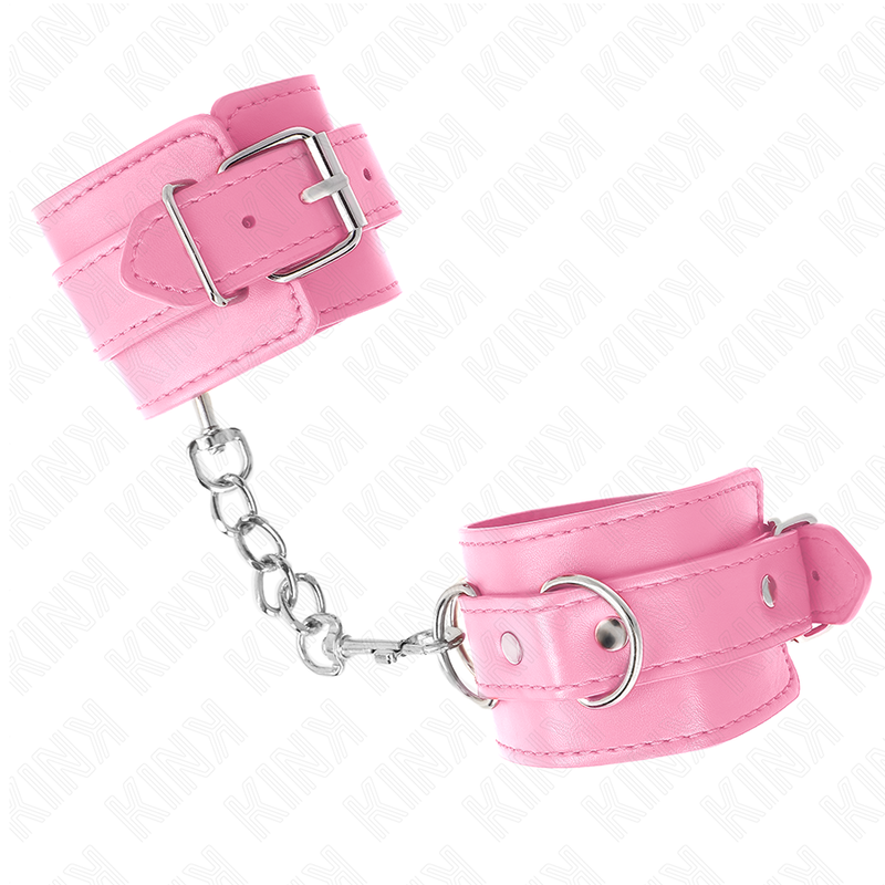 KINK - MUÑEQUERAS SENCILLAS ROSA AJUSTABLE 20-23 CM X 5.5 CM - Imagen 4