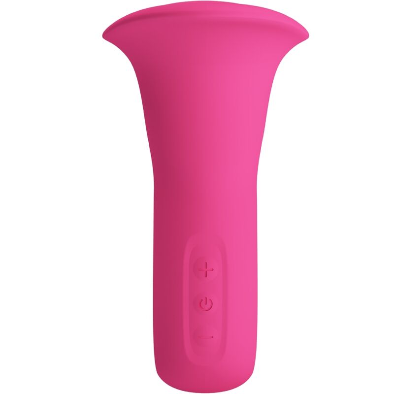 PRETTY LOVE - CLYDE VIBRADOR ORAL LENGUA VIBRADORA 12 VIBRACIONES ROSA - Imagen 7