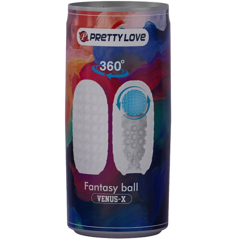 PRETTY LOVE - VENUS X MASTURBADOR MASCULINO MODELO 2 BLANCO - Imagen 6