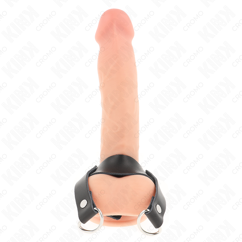 KINK - ANILLO PENE CON ANILLOS FORMA "D" 18.5 X 3.3 CM - Imagen 2