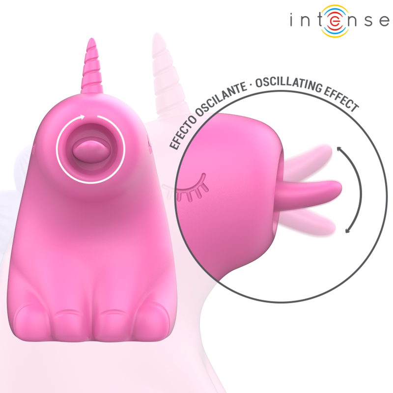 INTENSE - PINKIE ESTIMULADOR CON LENGUA ROTADOR 360º - Imagen 3