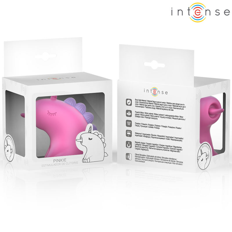 INTENSE - PINKIE ESTIMULADOR CON LENGUA ROTADOR 360º - Imagen 5