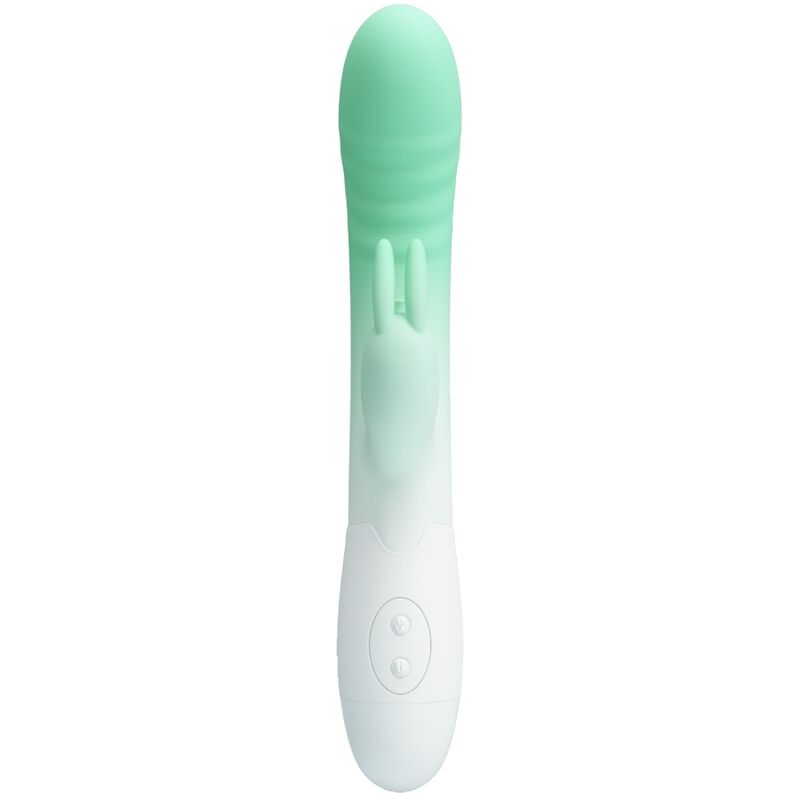 PRETTY LOVE - CERBERUS VIBRADOR RABBIT 3O VIBRACIONES VERDE - Imagen 2