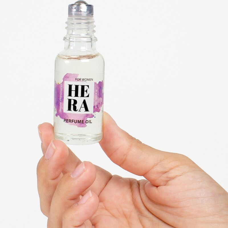 SECRETPLAY - HERA PERFUME NATURAL FEROMONAS EN ACEITE PARA MUJER 20 ML - Imagen 5