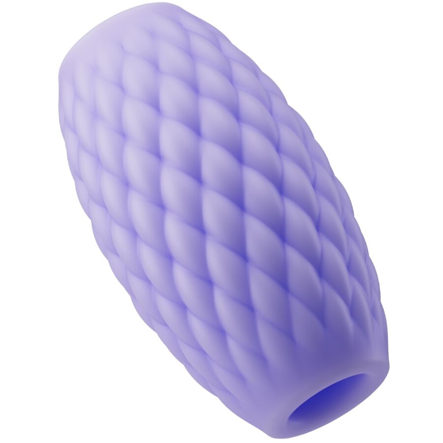 PRETTY LOVE - ATHENA EROS MASTURBADOR MASCULINO SILICONA MORADO - Imagen 2