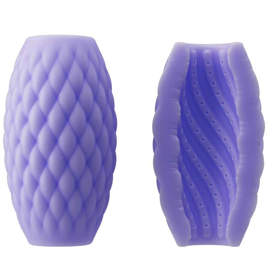 PRETTY LOVE - ATHENA EROS MASTURBADOR MASCULINO SILICONA MORADO - Imagen 7