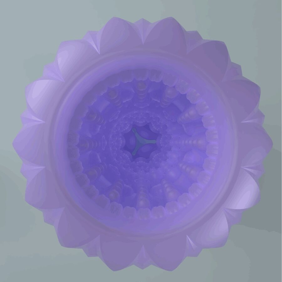 PRETTY LOVE - ATHENA ALICE MASTURBADOR MASCULINO MORADO - Imagen 7