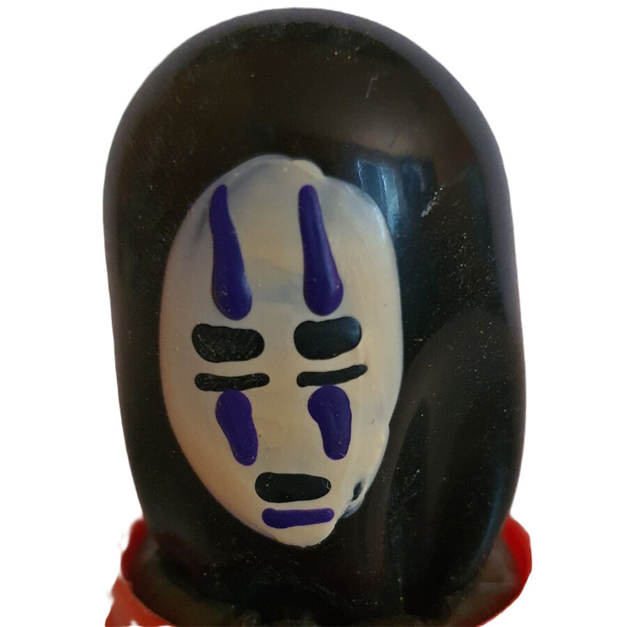 CONDOMERIE - PRESERVATIVO DECORATIVO PINTADO A MANO MASCARILLA FANTASMA NEGRO