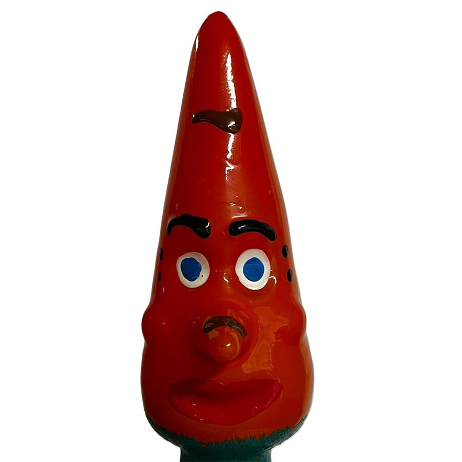 CONDOMERIE - PRESERVATIVO DECORATIVO PINTADO A MANO ZANAHORIA XL