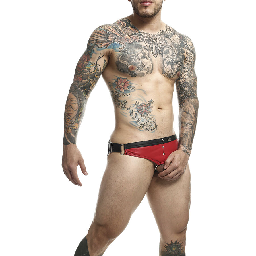 MOB - DNGEON JOCKSTRAP ANILLO PARA EL PENE ROJO TALLA ÚNICA - Imagen 7