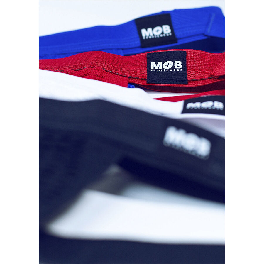 MOB - BAÑADOR FETISH JOCKSTRAP AZUL TALLA M - Imagen 2