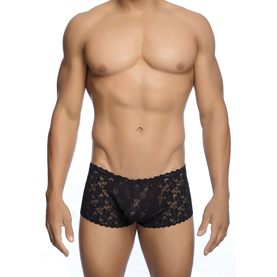 MOB - BOXER ENCAJE NEGRO TALLA L/XL