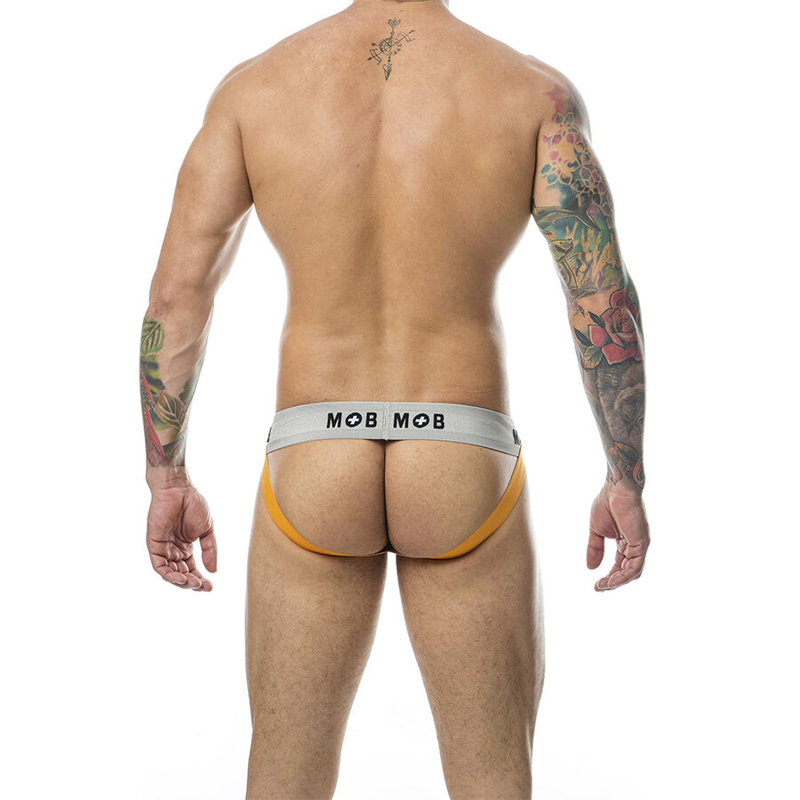 MOB - JOCK CLASICO STRIPE NARANJA TALLA S - Imagen 6