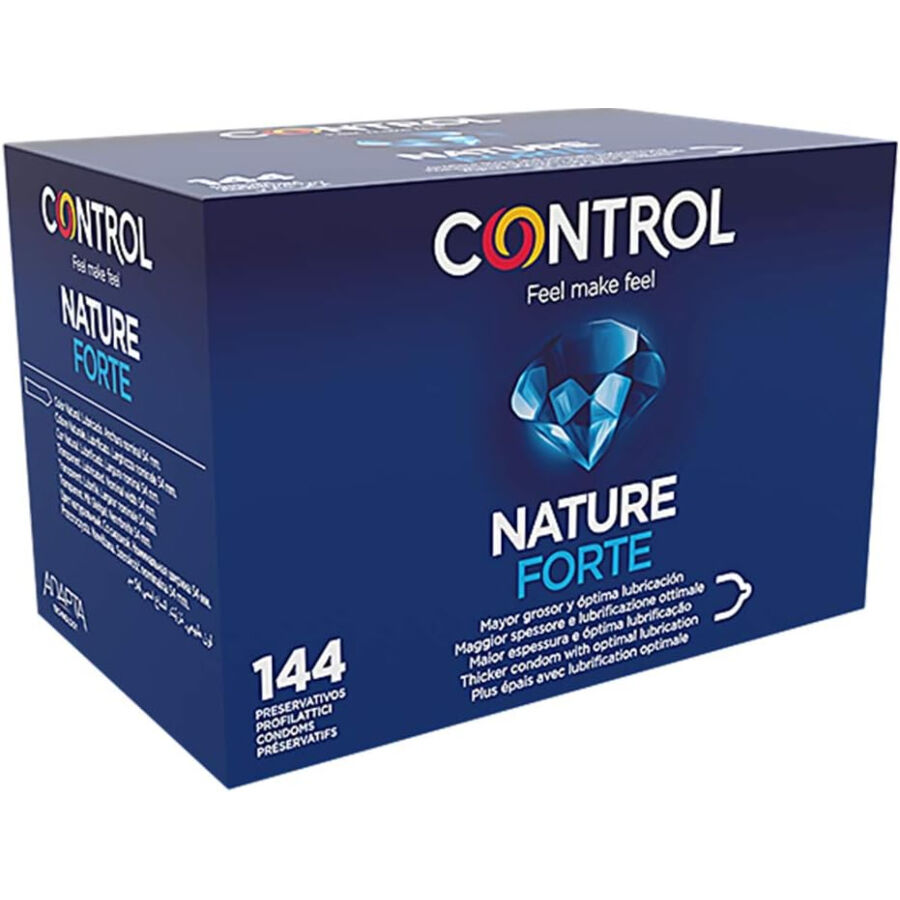 CONTROL - PRESERVATIVOS NATURE FORTE 144 UNIDADES