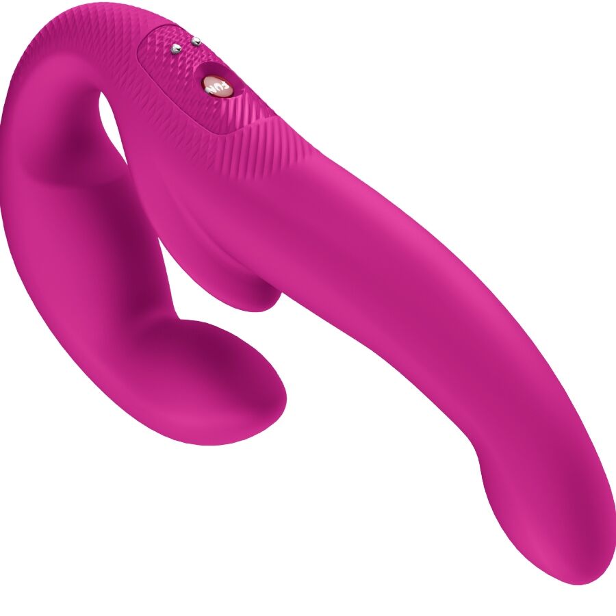 FUN FACTORY - SHARE VIBE PRO DILDO DOBLE VIBRADOR MAGENTA - Imagen 2