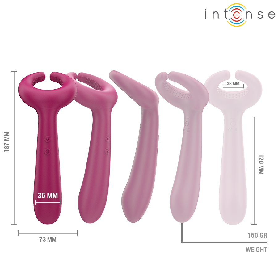 INTENSE - ROWAN VIBRADOR INCLUSIVO PARA PAREJAS - Imagen 4