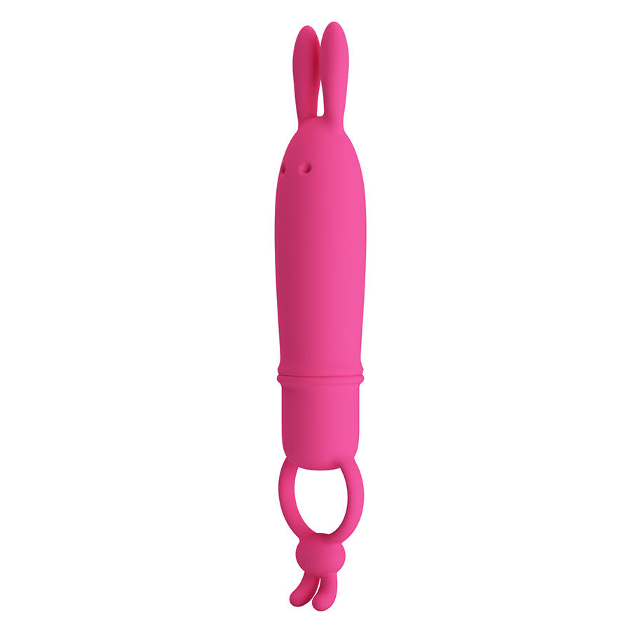 PRETTY LOVE - DELIA VIBRADOR RABBIT CON ANILLO DE SUJECIÓN