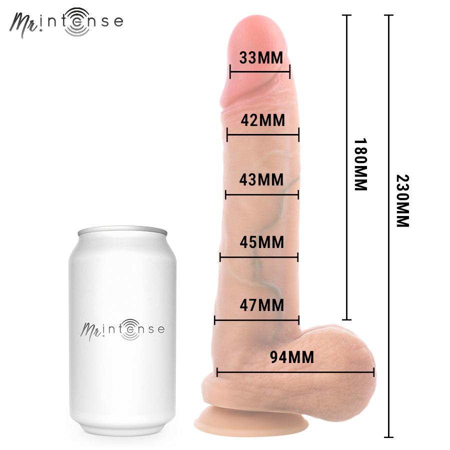MR INTENSE - GARY L DILDO SILICONA 23 CM - Ø- 4.7 CM - Imagen 6