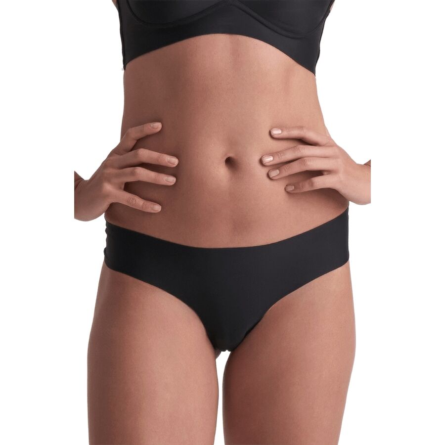 BYE-BRA - PACK 2 TANGAS INVISIBLES BEIGE Y NEGRO TALLA S - Imagen 3