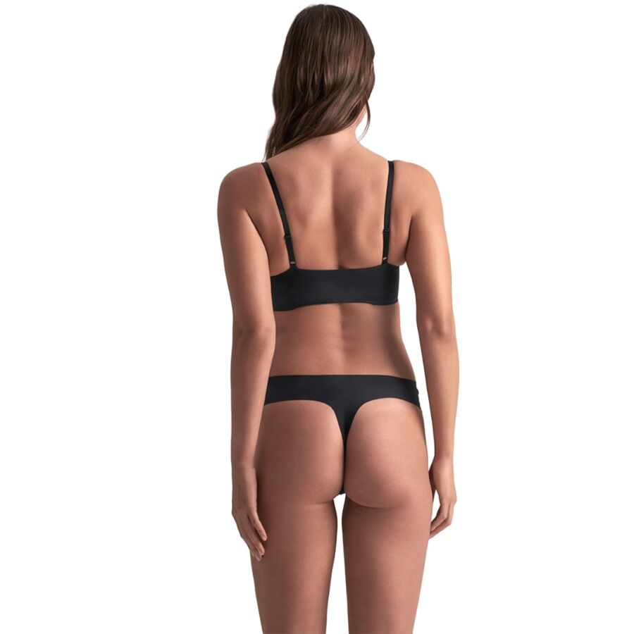 BYE-BRA - PACK 2 TANGAS INVISIBLES BEIGE Y NEGRO TALLA S - Imagen 7