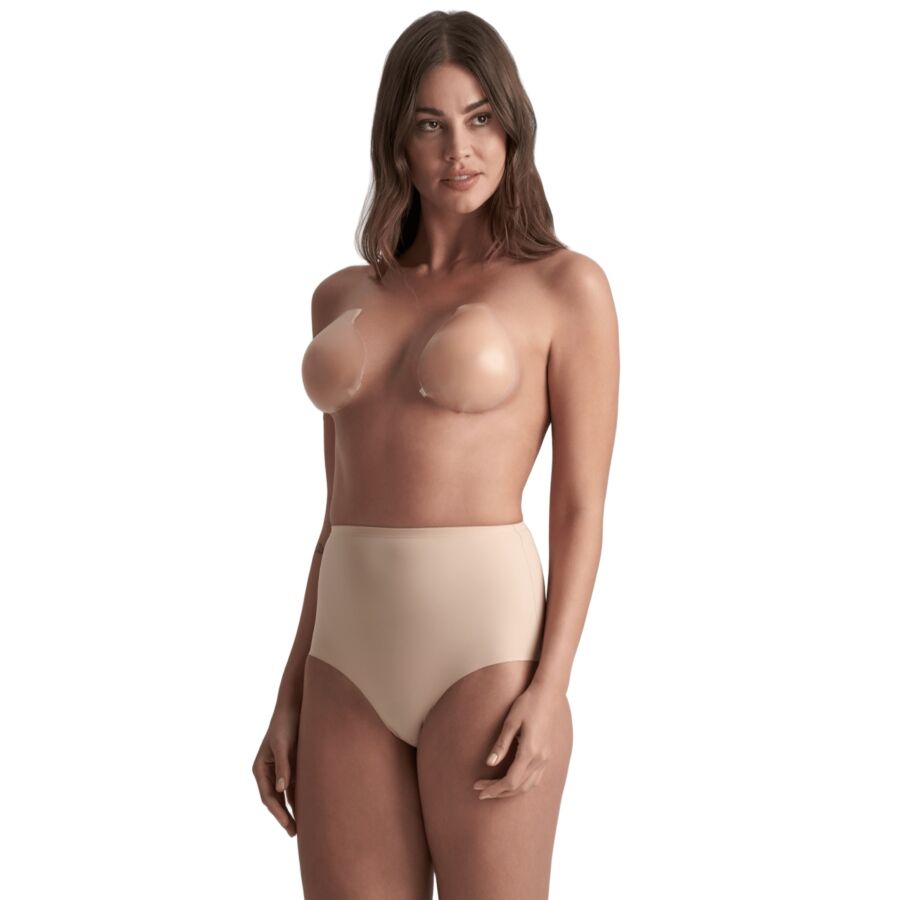 BYE-BRA - COPAS DE SILICONA BEIGE COPA D - Imagen 2