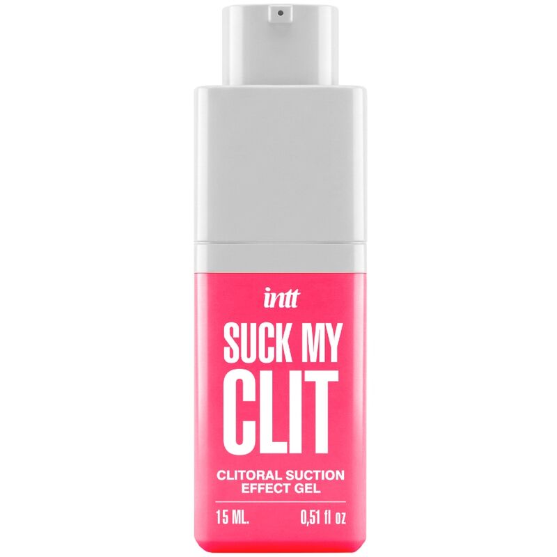 INTT - SUCK MY CLIT GEL EFECTO SUCCIÓN FRESAS SILVESTRES 15 ML