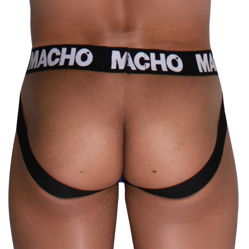 MACHO - MX28AZ JOCK AZUL REJILLA L - Imagen 3