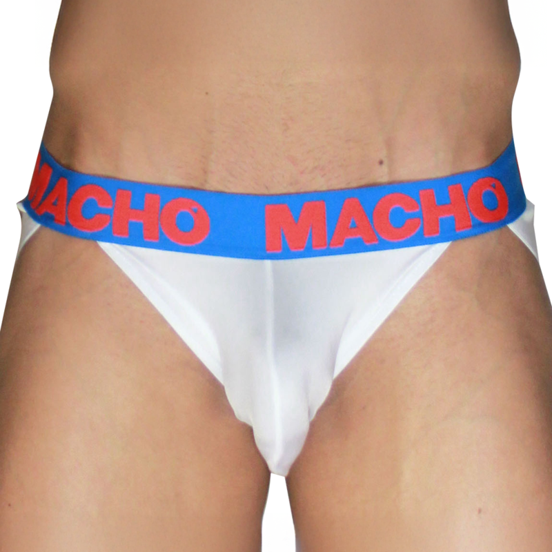 MACHO - MX29AZ JOCK BLANCO + AZULÓN M