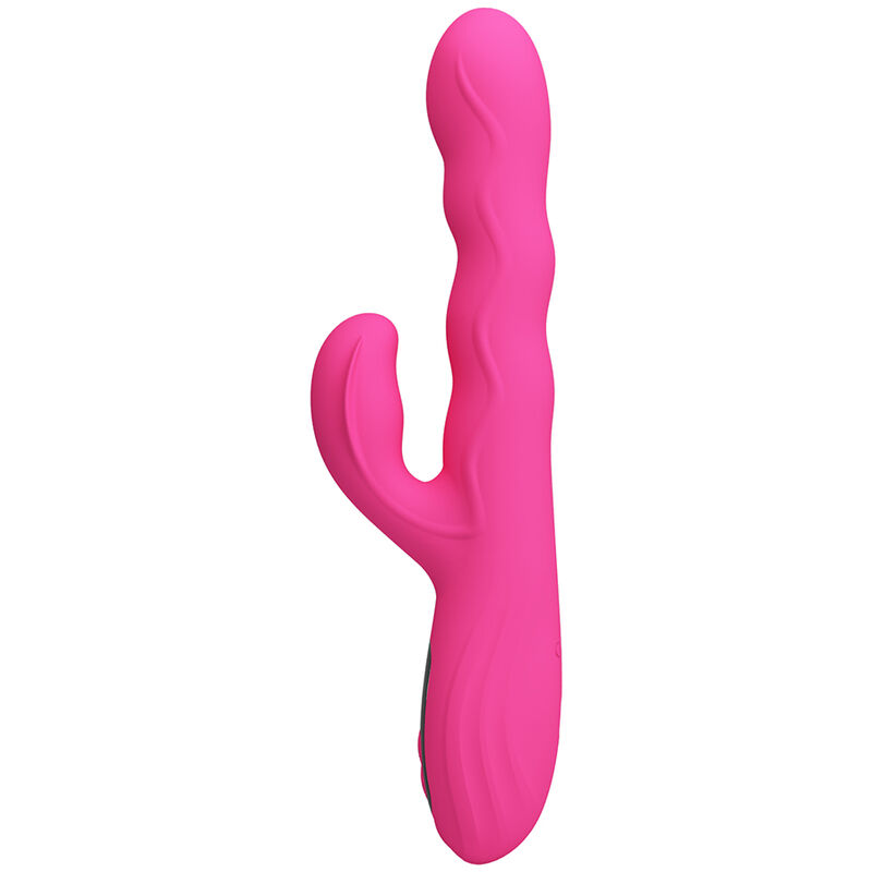 PRETTY LOVE - WINTERS VIBRADOR RABBIT MULTIFUNCIÓN CON PANTALLA LED ROSA - Imagen 3
