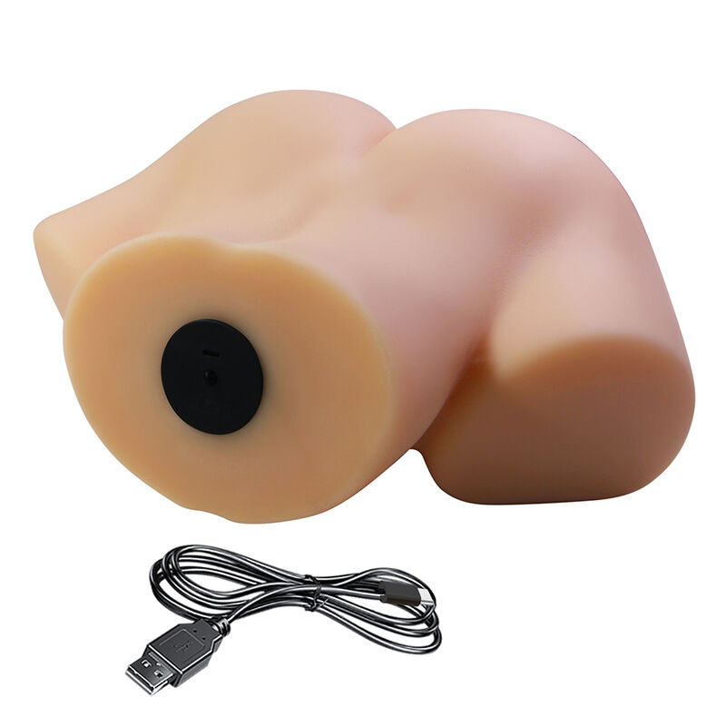 CRAZY BULL - VIVIAN MASTURBADOR VAGINAL Y ANAL DOBLE CON VIBRACIÓN - Imagen 4