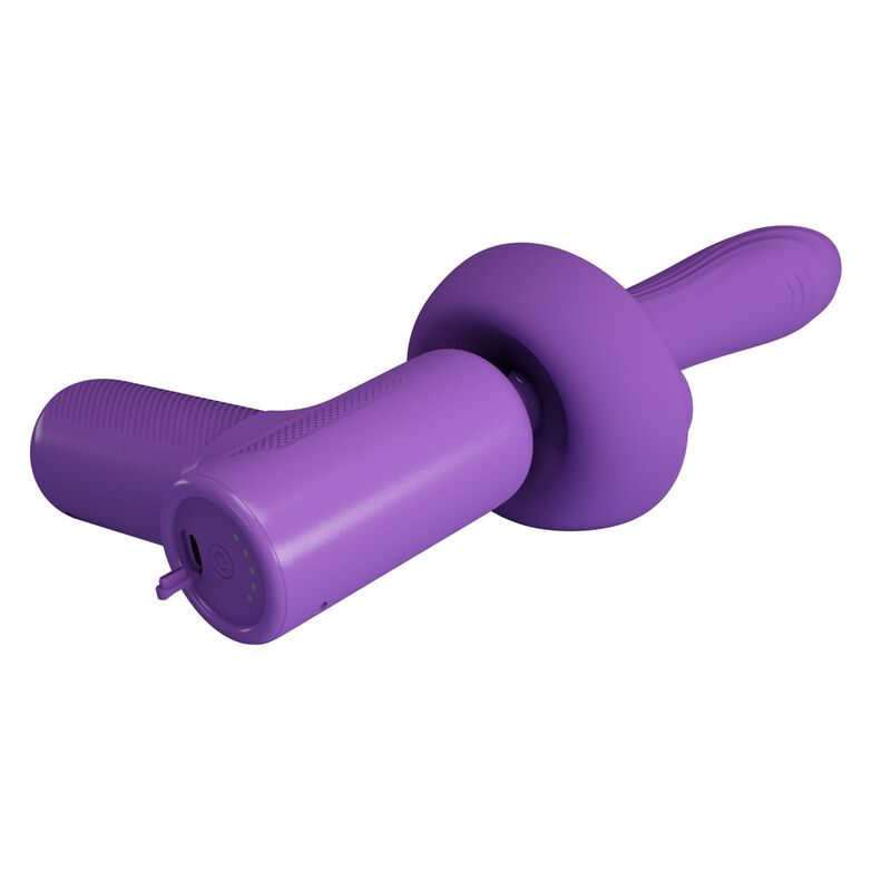 PRETTY LOVE - VITO PISTOLA DE MASAJE CON EMPUJE 5 MODOS MORADO - Imagen 2