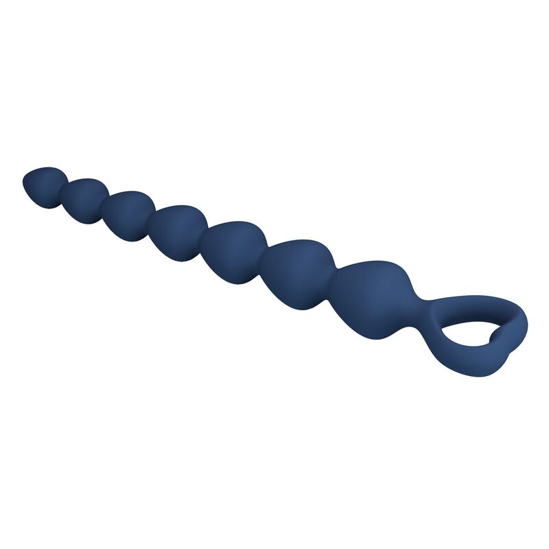 MR PLAY - BOLAS ANALES Y PLUG ANAL SILICONA AZUL 26,7 CM - Imagen 2