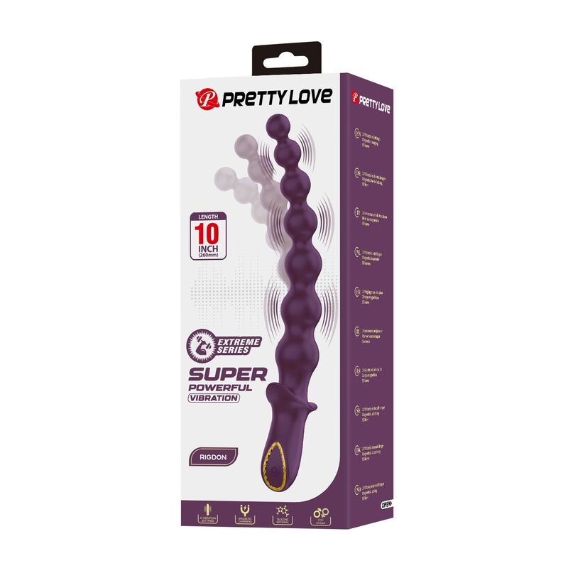 PRETTY LOVE - MADISON VIBRADOR ANAL RECARGABLE 10 FUNCIONES - Imagen 6