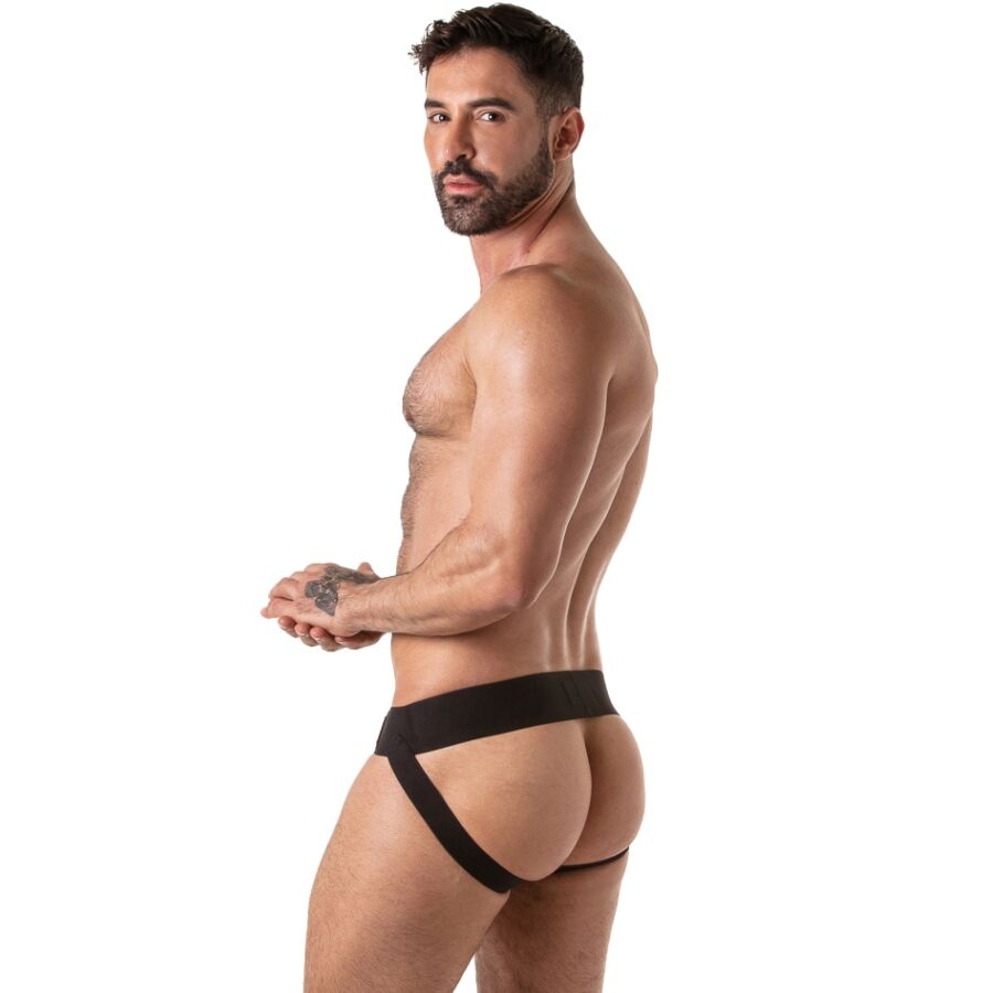 LOCKER GEAR - WIDE WAISTBAND JOCKSTRAP AZUL M - Imagen 4