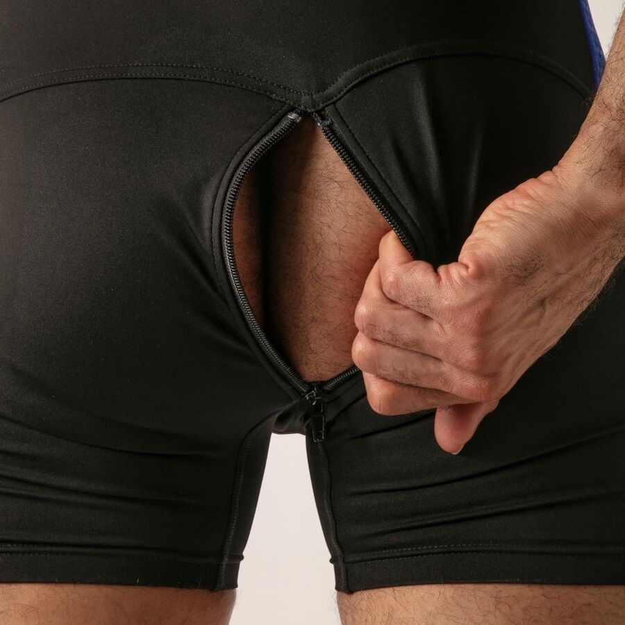 LOCKER GEAR - MONO OPEN ACCESS SINGLET AZUL M - Imagen 2