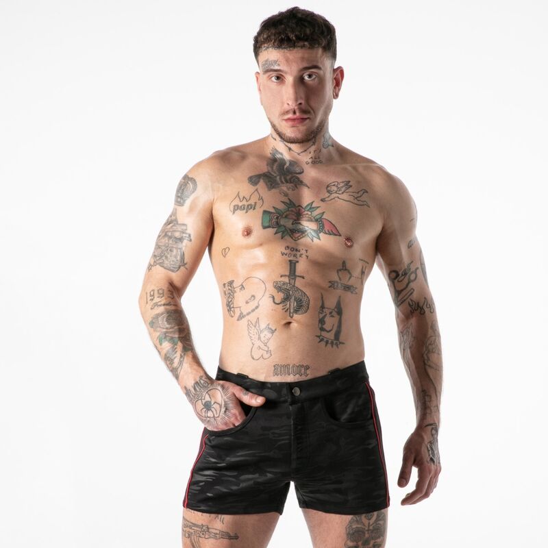 LOCKER GEAR - FULL MILITARY ACCESS SHORT ROJO XL