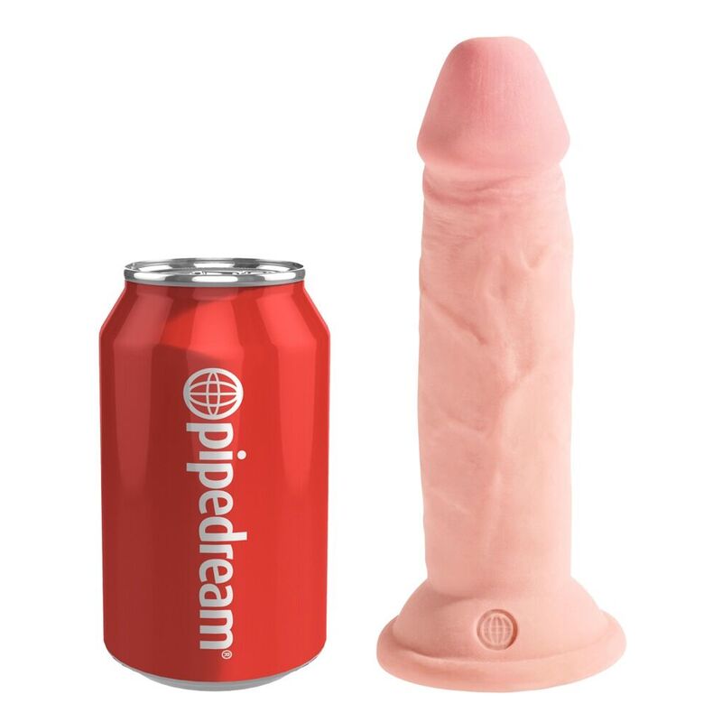 KING COCK - DILDO TRIPLE DENSIDAD 15 CM