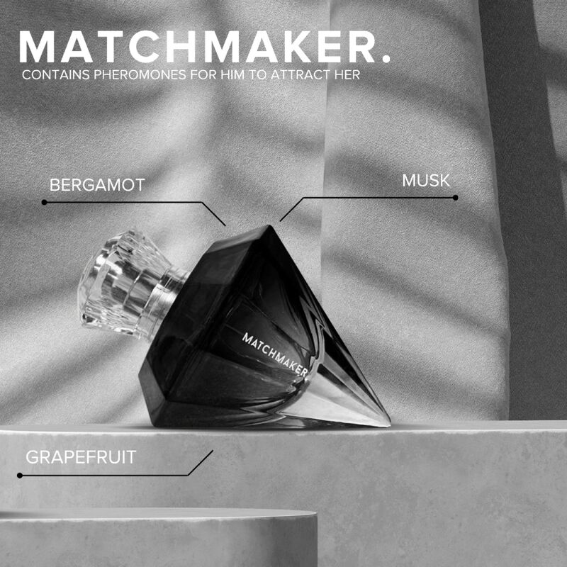 EYE OF LOVE - MATCHMAKER BLACK DIAMOND LGBTQ PERFUME FEROMONAS PARA ÉL 30 ML - Imagen 4