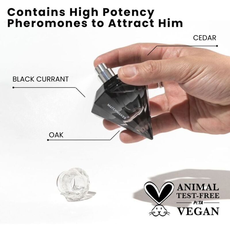 EYE OF LOVE - MATCHMAKER BLACK DIAMOND LGBTQ PERFUME FEROMONAS PARA ÉL 30 ML - Imagen 7