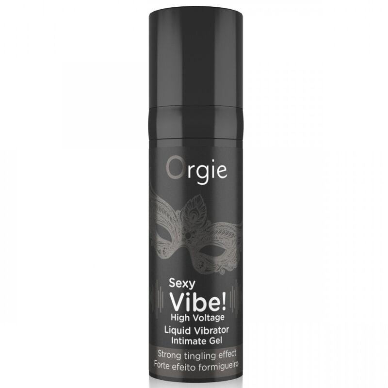 ORGIE - SEXY VIBE! HIGH VOLTAGE GEL ÍNTIMO EFECTO VIBRANTE EXTRA FUERTE 15 ML - Imagen 3