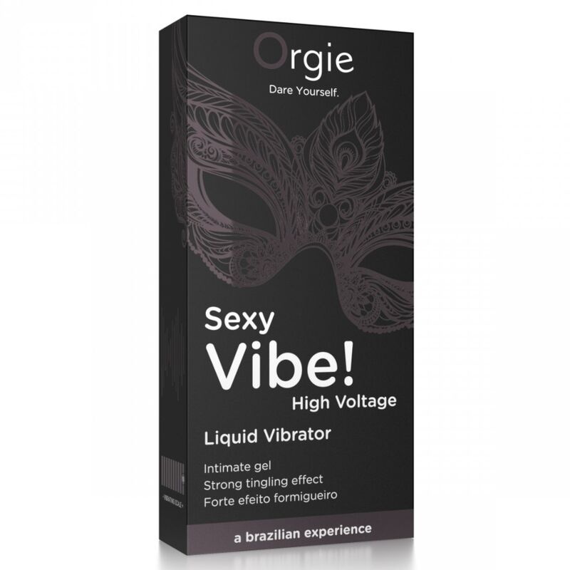 ORGIE - SEXY VIBE! HIGH VOLTAGE GEL ÍNTIMO EFECTO VIBRANTE EXTRA FUERTE 15 ML - Imagen 2