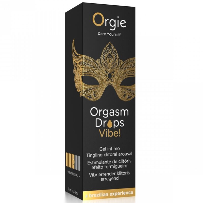 ORGIE - ORGASM DROPS VIBE! GOTAS ESTIMULANTES EFECTO VIBRANTE PARA CLÍTORIS 15 ML - Imagen 3