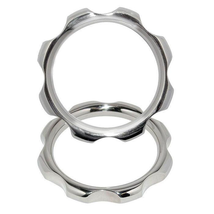 METAL HARD - ANILLO TORQUE METAL PARA PENE Y TESTÍCULOS 50 MM - Imagen 2