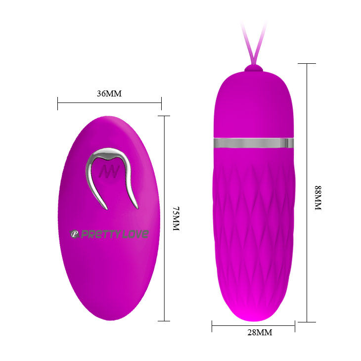 PRETTY LOVE - FLIRTATION HUEVO VIBRADOR DAWN - Imagen 4