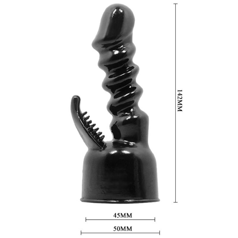 BAILE - POWER HEAD CABEZAL INTERCAMBIABLE PARA ESTIMULACIÓN INTERNA Y CLITORIS - Imagen 4